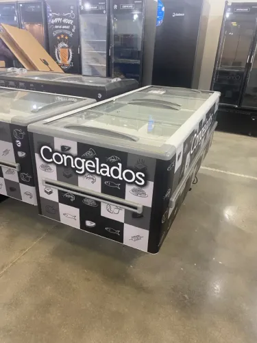 Freezer ilha para congelados - 2 metros - novo - pronta entrega