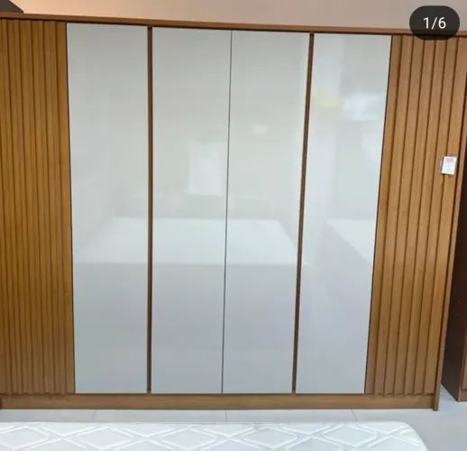 Guarda Roupa Casal Tcil Barcelona - 2.70 de Largura 