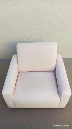 Sofazinho Infantil Rosa Claro