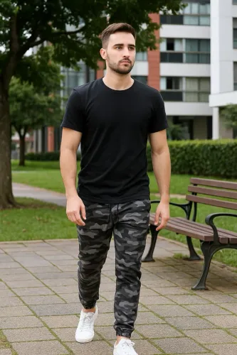 Calça Jogger Camuflada - Estilo e Conforto | M, G e GG