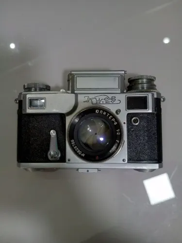 Câmera vintage Kiev III cópia da Cantax III