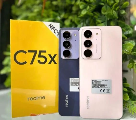 Realme C75x Com 128Gb/6Ram -- Espaço e Velocidade no Ponto Certo