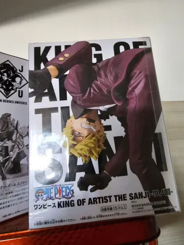 One piece KING OF ARTIST THE SANJI figure action importada do Japão SANJI