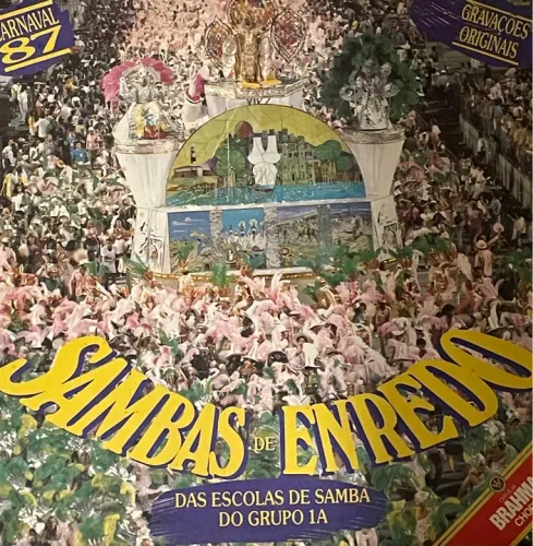 LP Sambas de Enredo - Carnaval 87 - Gravações Originais