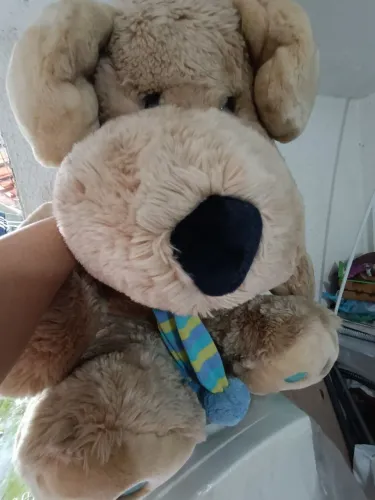 Pelúcia de Cachorro Grande (novo) 90cm