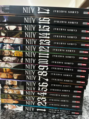 Coleção Completa Mangá Ajin vol 1 ao 17
