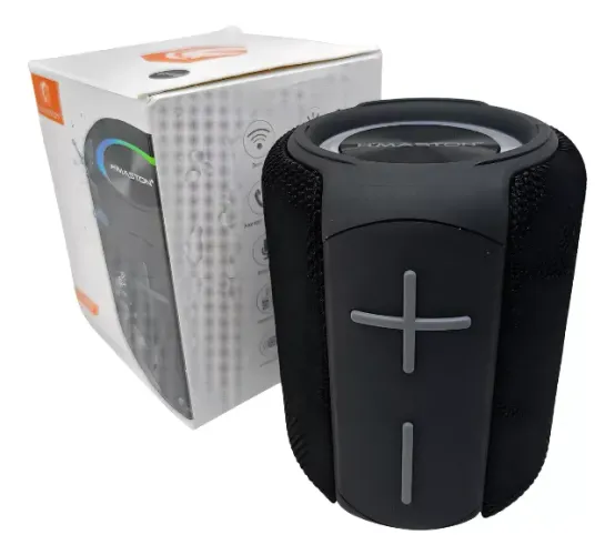 Caixa De Som TN-07 Bluetooth Sem Fio Com Led Ipx6 Resistente a Água