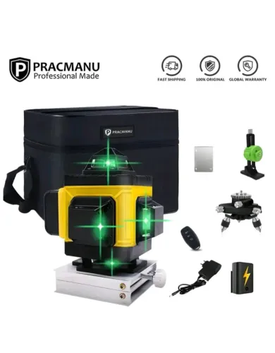 Nível Laser 16 linhas PRACMANU 4D