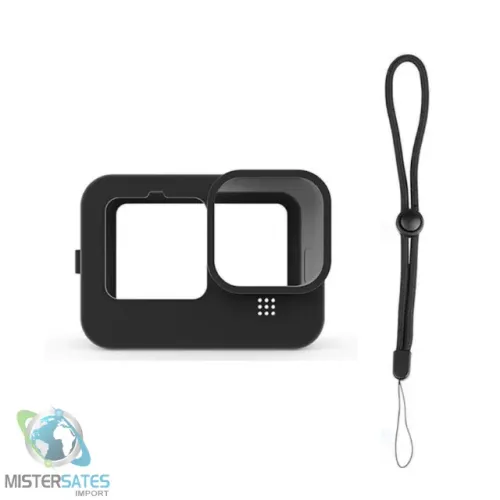 Capa mais Tampa Protetora De Silicone Moldura Gopro Hero 9 - COD 952