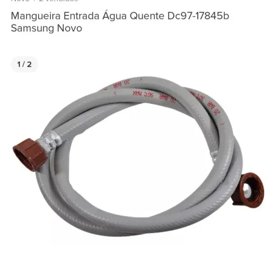 Mangueira Entrada Água Quente Samsung Novo