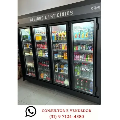 Auto Serviço Refrigerador 4 Portas Polar Novo 
