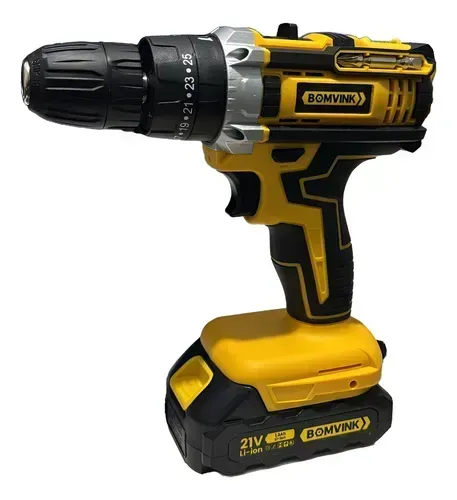 Parafusadeira/Furadeira/Martelete 21V - 3 em 1 com impacto BOMVINK (3)