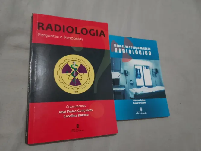 Livros Radiologia - Manual de posicionamento + Perguntas e respostas.