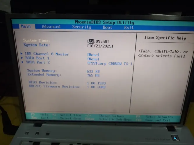 Tela para notebook lp141wx3