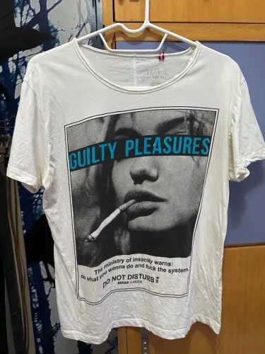Camiseta Sérgio K original (P) veste um PP
