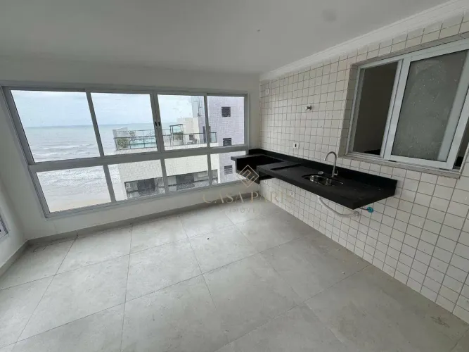 Cobertura Duplex com 3 dormitórios à venda, 100 m² por R$ 750.000 - Caiçara - Praia Grande