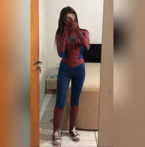 Fantasia Mulher Aranha Completa OP - A.L.U.G.U.EL