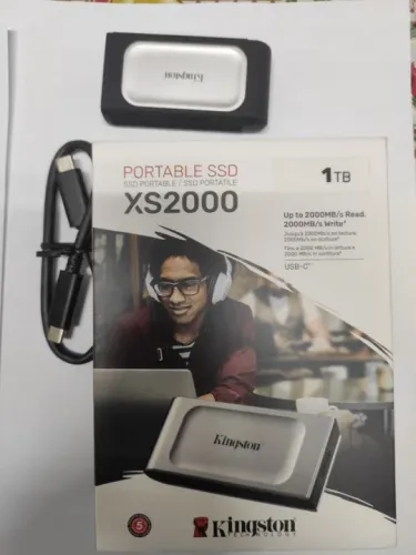 SSDs portátil 1tb Kingston & 2tb Sandisk