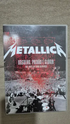 DVD Metallica - Orgulho Paixão e Gloria