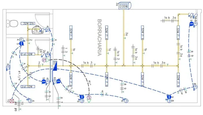 Projetos de engenharia (estrutural, elétrico e hidrossanitário)