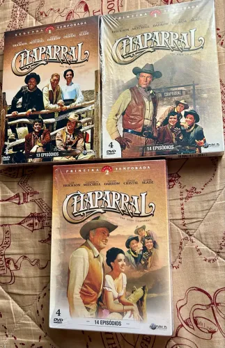 Coleção Chaparral 1ª/2ª temporada completa