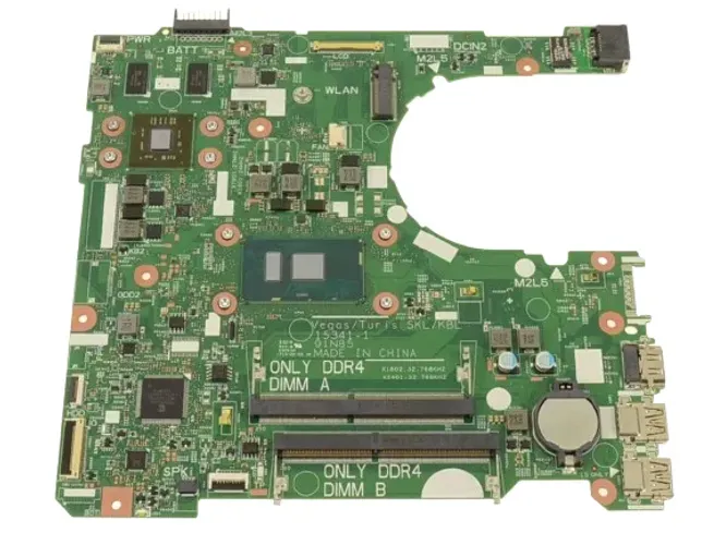 Placa-dell 14 3467 Xt2g4 15341-1 I3-7100u R5 M330 2gygas