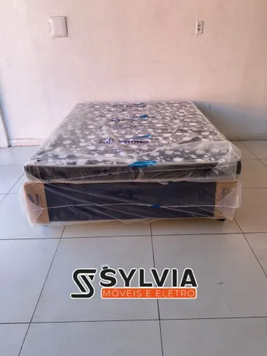 Cama casal soft pluma 12 cm