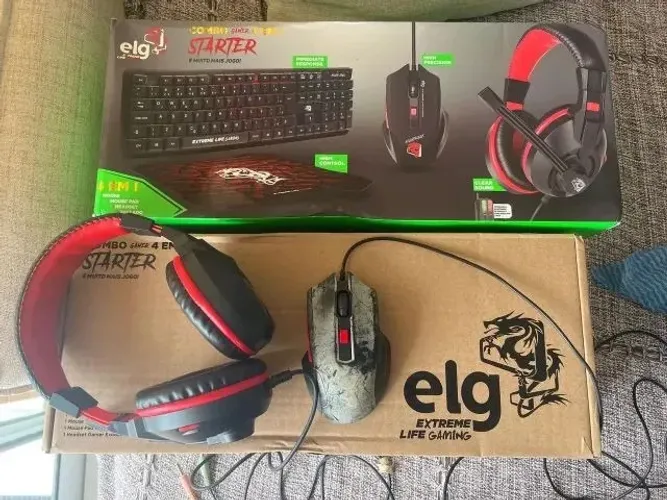 Combo ELG Extreme Life Gamer 4 em 1 Starter