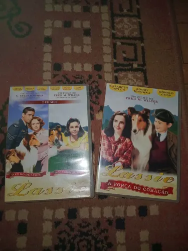 DVDs Lassie - O Filho de Lassie e A Força do Coração
