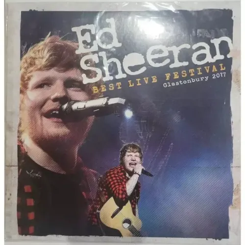 Vinil Lp - Ed Sheeran - Best Live Festival Glastonbury 2017 NOVO Lacrado Importado Arg.