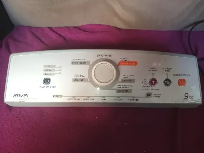 Painel máquina Brastemp ative 110 9kg