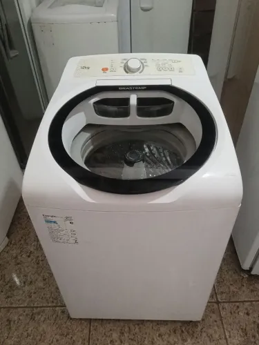 Lavadora Brastemp clean 12 kg turbo com cesto de inox tudo funcionando OK em ótimo estado