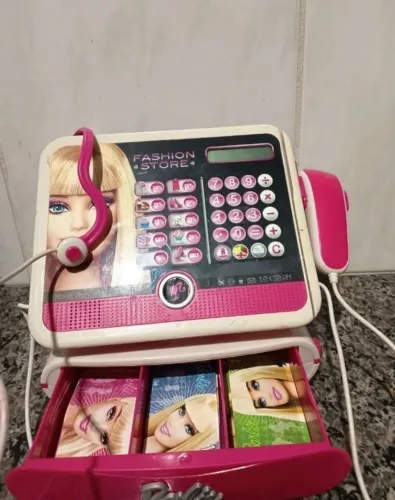 Caixa registradora Barbie Fashion