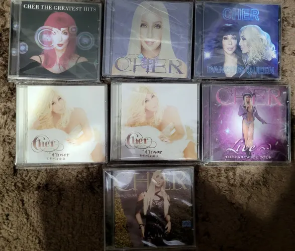 Kit CDs da Cher
