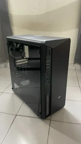 Gabinete NOX Infinity Atom, Mid Tower, Lateral em Vidro Temperado