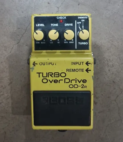 Pedal Boss Od-2r Turbo Overdrive - Clássico Anos 90 C/remote