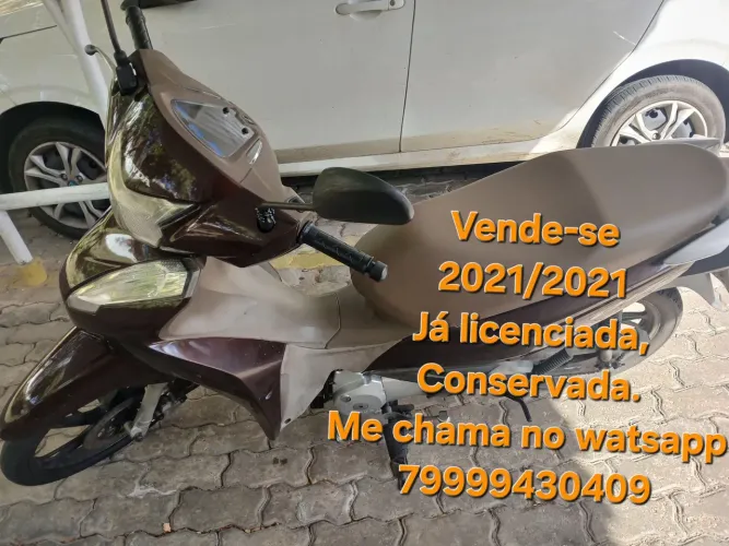 Moto biz flex, 2021, já licenciada, em ótimo estado de conservação.