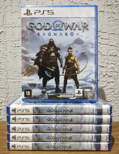 God Of War Ragnarok Ps5 Lacrado (Aceitamos seu jogo usado como pagamento)