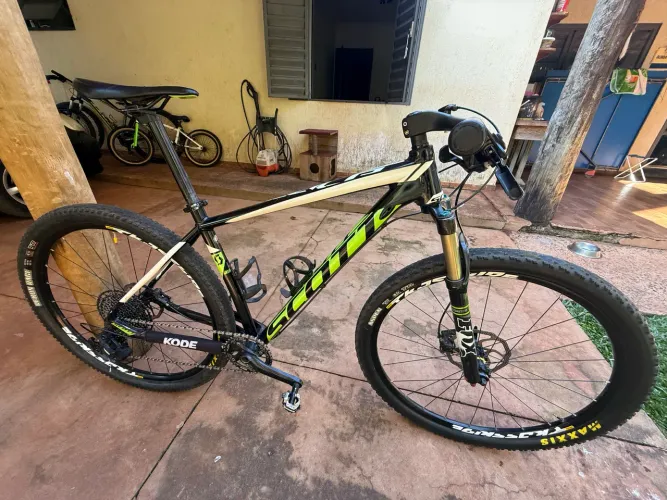 Scott Mtb fox sram 12v guidão carbono scale950
