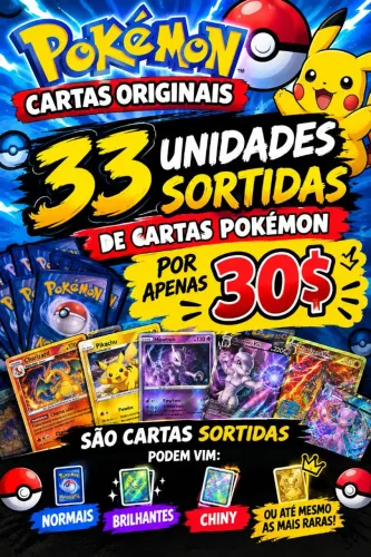 Cartas Pokémon Originais Sortidas