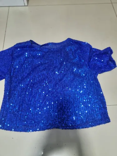 Cropped azul copa do mundo