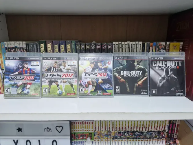 05 Jogos de PS3 (Combo)