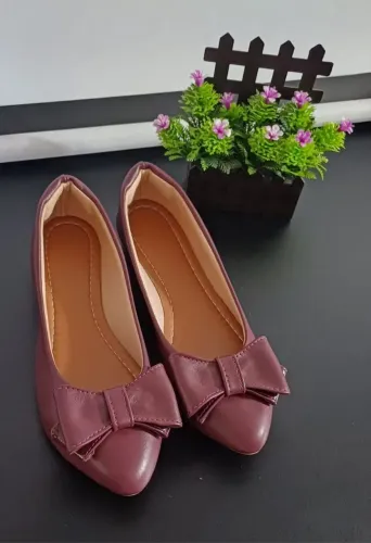 Sapatilha marsala