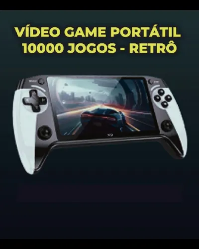 Videogame Portátil 5.5" Retrô - Mais de 10 Mil Jogos