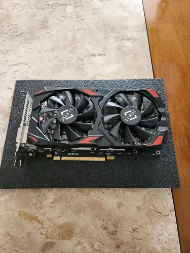 Placa De Vídeo AMD RX 580 8GB GDDR5 | 3x DP | 1x HDMI | 1x DVI