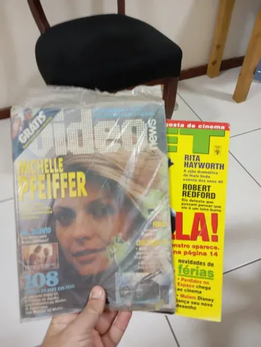 2 revistas vídeo news e revista ser, Godzilla, duas raridades