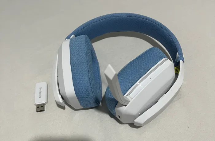 Fone headset sem fio