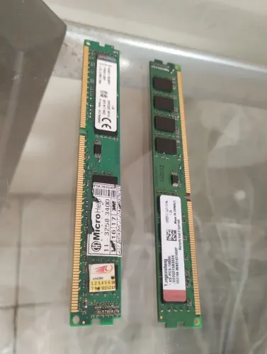 02 Memórias RAM 4Gb DDR 3