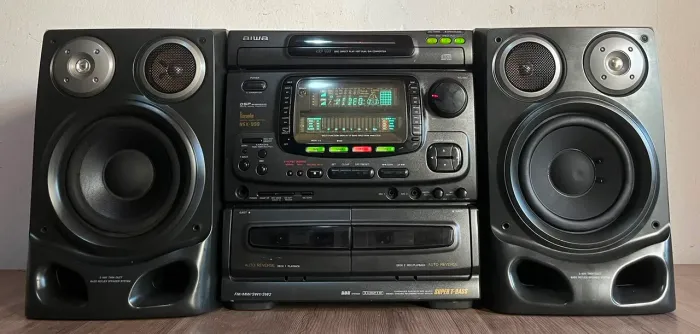 Mini System Aiwa Nsx999 2200Watts Leia Descrição Sony Philips