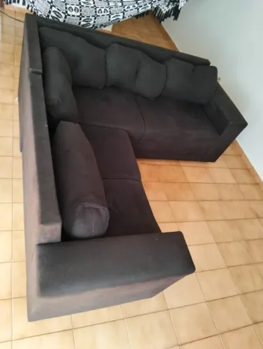 Vendo sofá de canto! Só precisa higienizar!